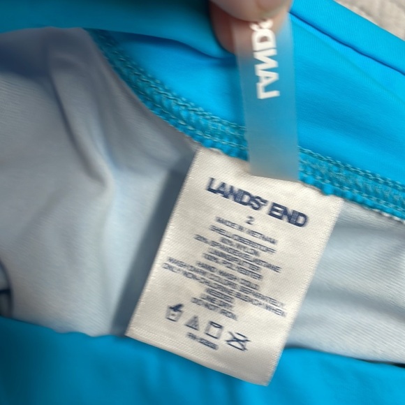 2 Lands End Swim Bottom A02 6461 - Picture 3 of 6